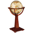 Replogle Logan 16 - Inch Antique Ocean Floor Globe with Inlaid Wood Stand - Floor Globes - GlobeStore.com - 22727