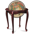 Replogle Queen Anne 16 - Inch Antique Ocean Illuminated Floor Globe - Floor Globes - GlobeStore.com - 64036