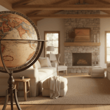 Replogle Marin 16 - Inch Antique Ocean Raised Relief Floor Globe - Floor Globes - GlobeStore.com - 22836